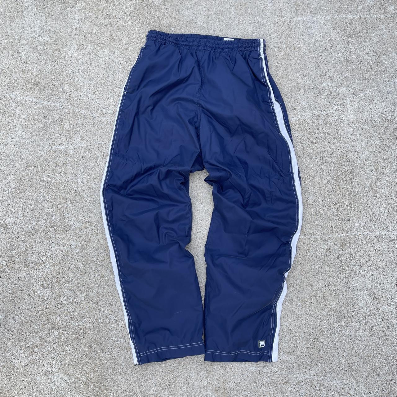 Fila blue sweatpants fashion