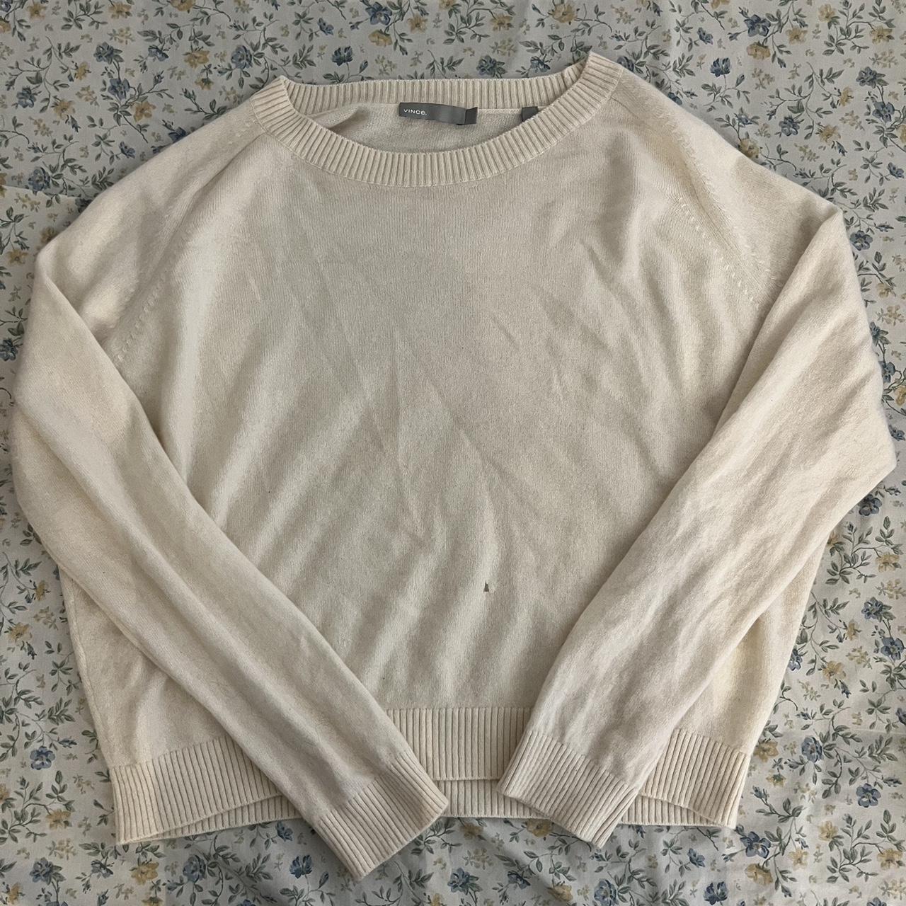 Vince cream outlet sweater