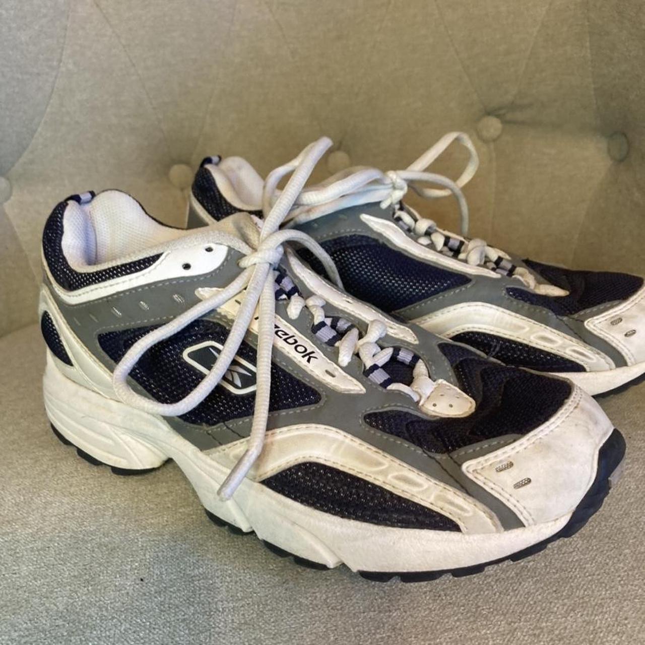 Retro Reebok tennis shoes Size: 7.5 W Brand: Reebok - Depop