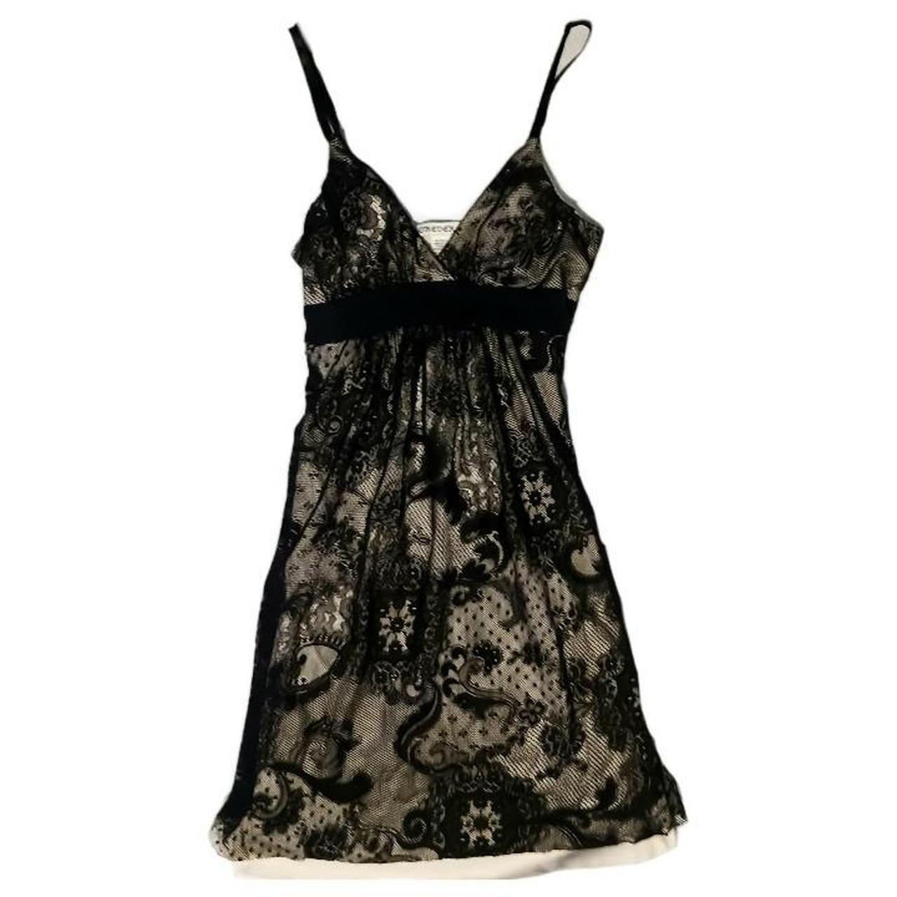 Dark Coquette Lace Dress Size: M Brand:... - Depop