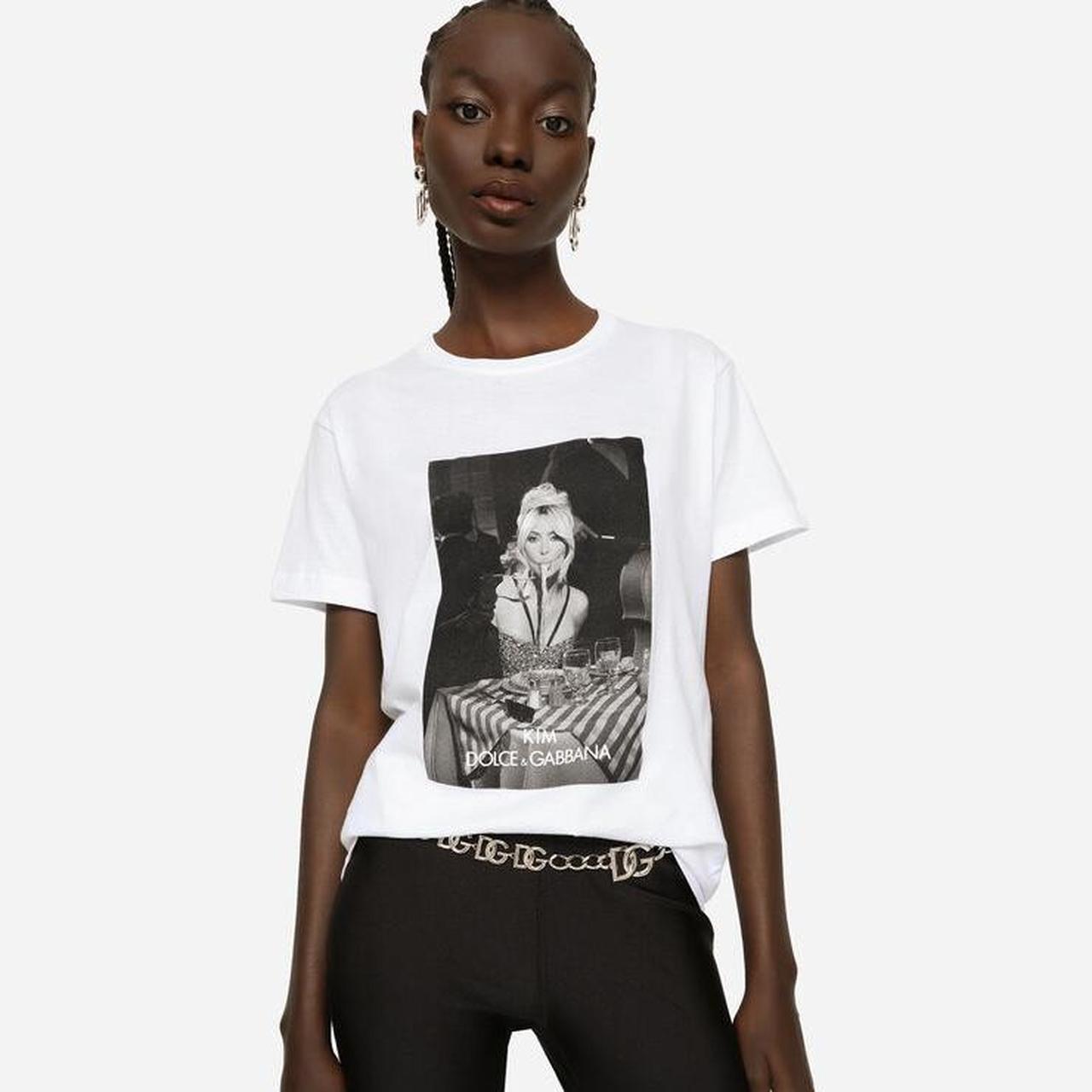 Dolce & Gabbana Caio Kim Kardashian Tshirt Size | Depop