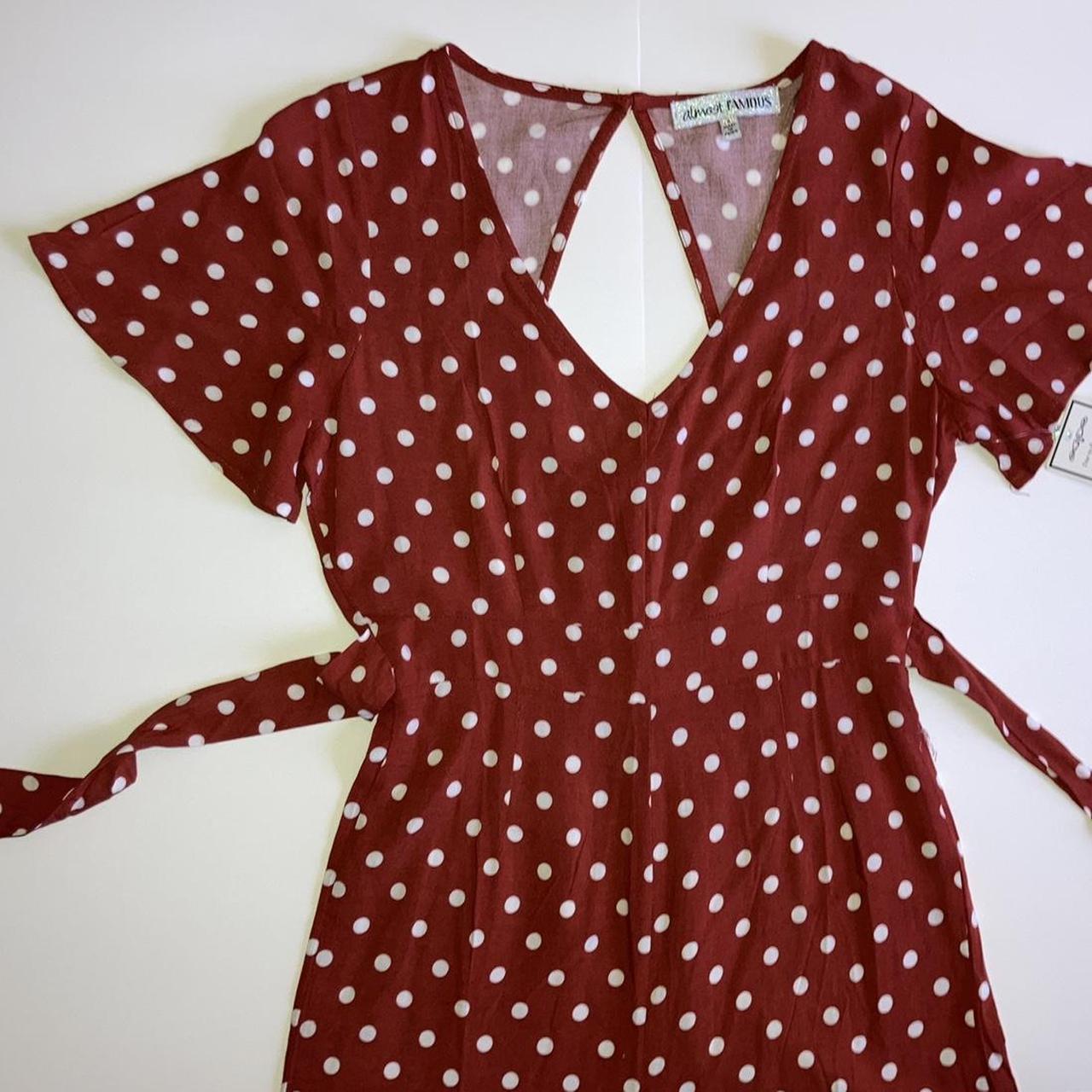 Famous polka 2024 dot dress