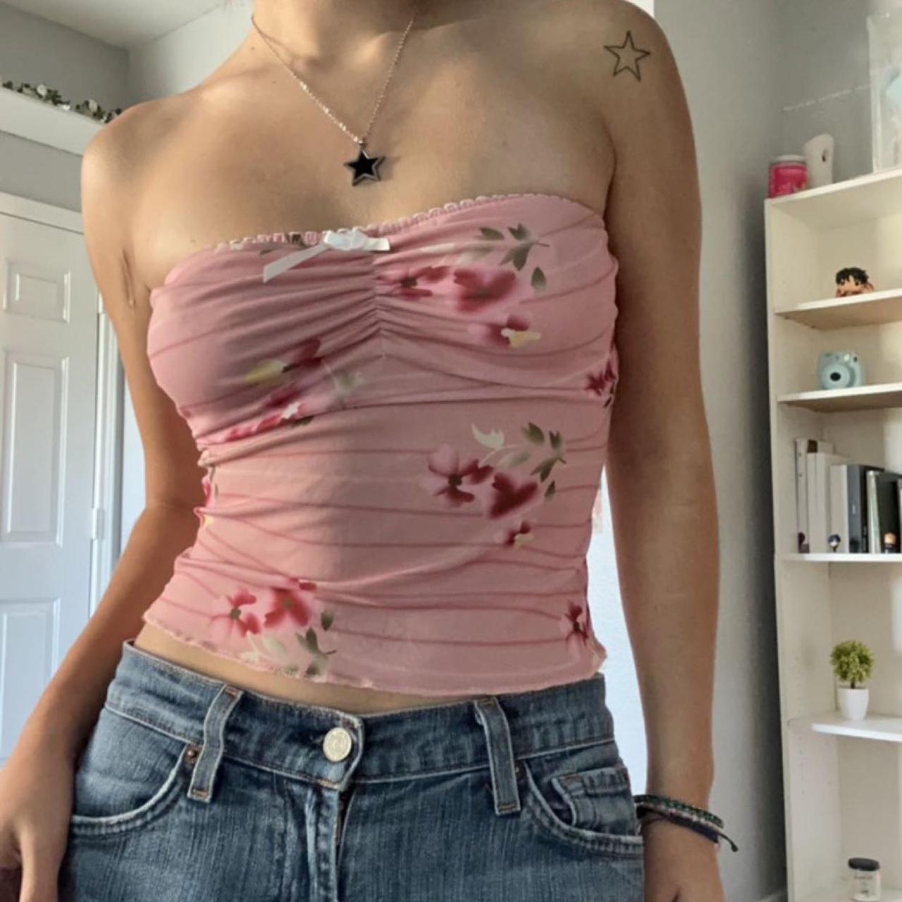 Coquette Top Cute Details And Very Comfy Depop