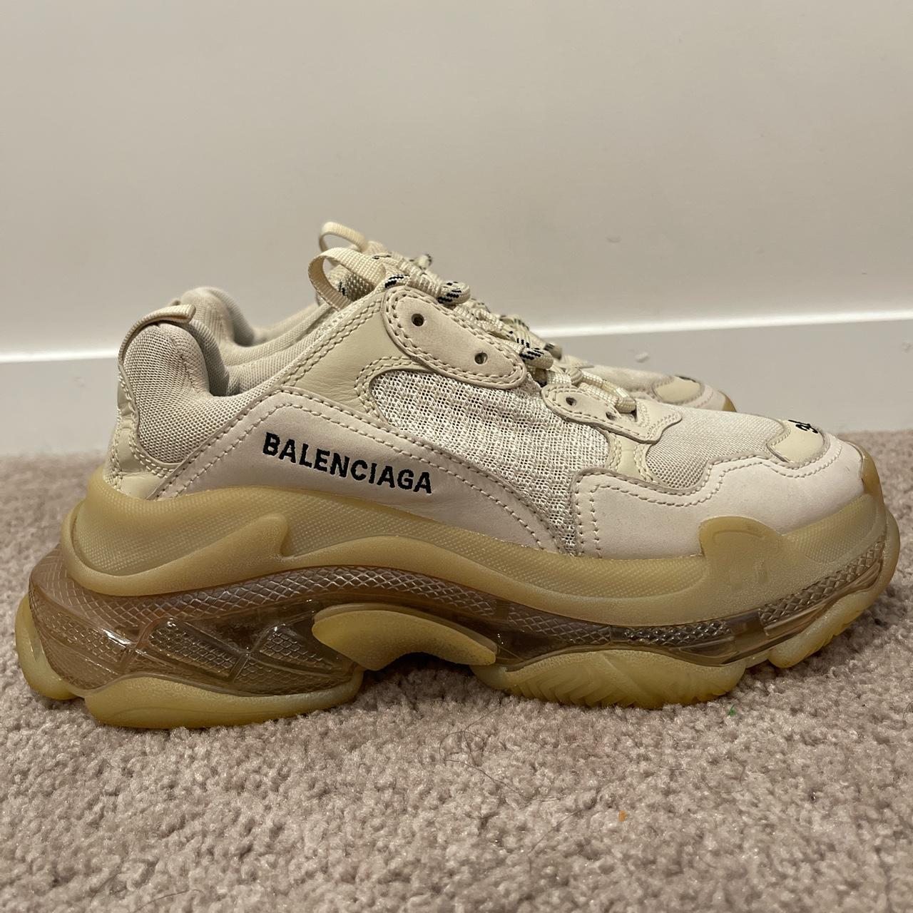 100% -Authentic Balenciaga Triple S 38EUR |... - Depop