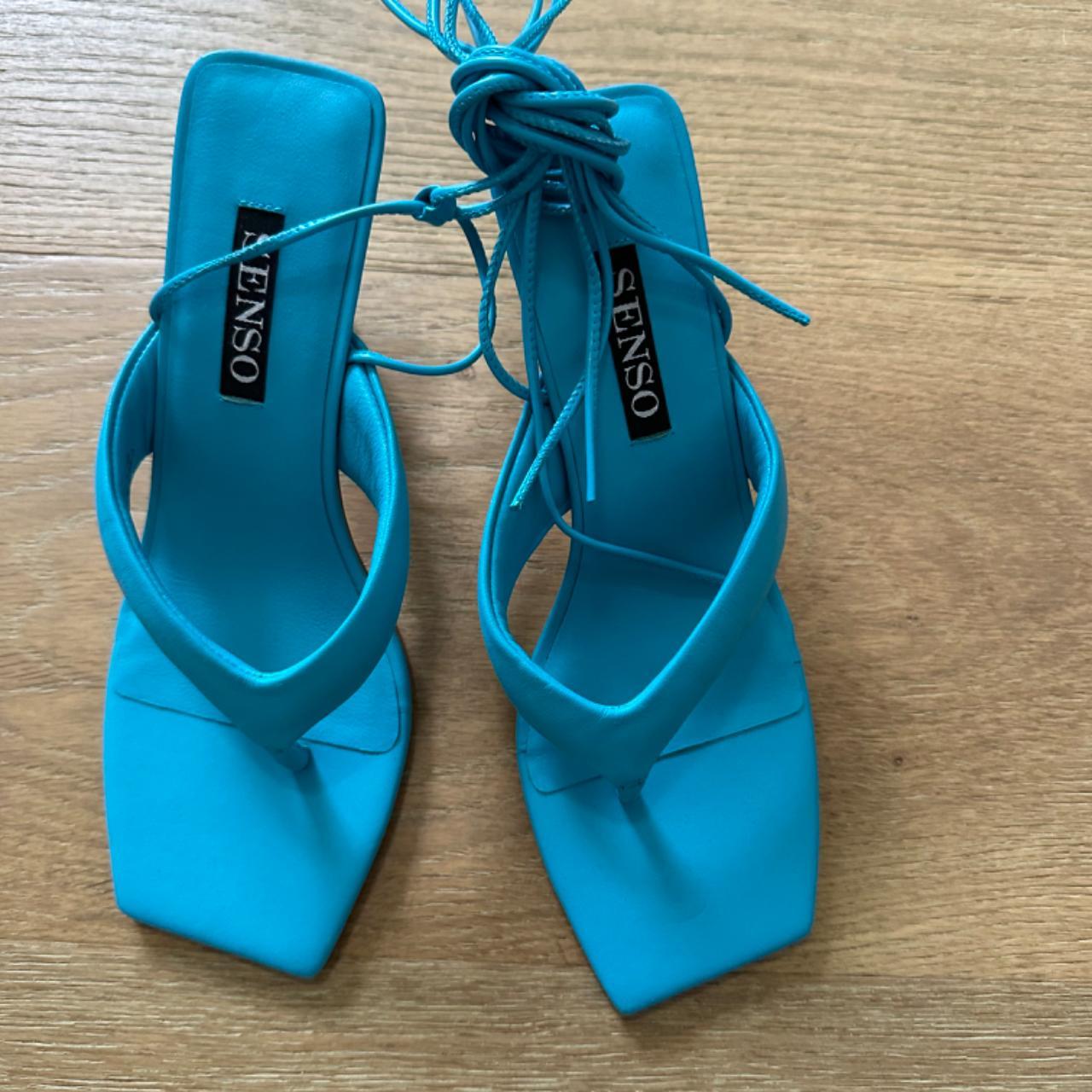 senso white heels