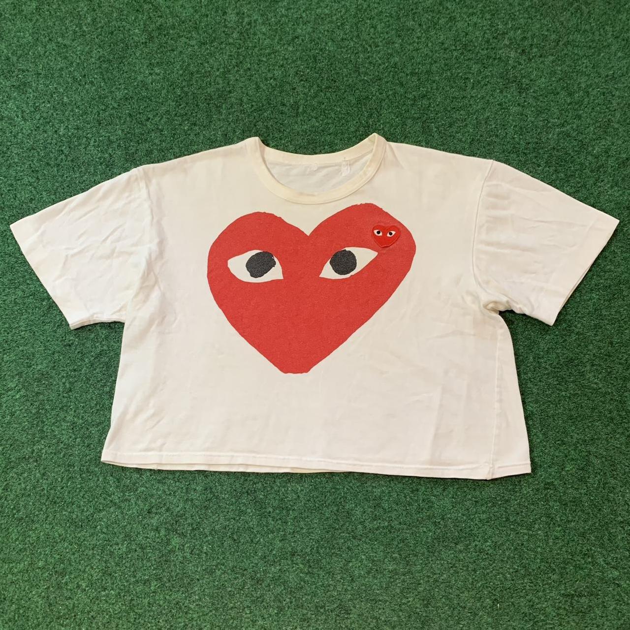 Comme des garcons store crop top