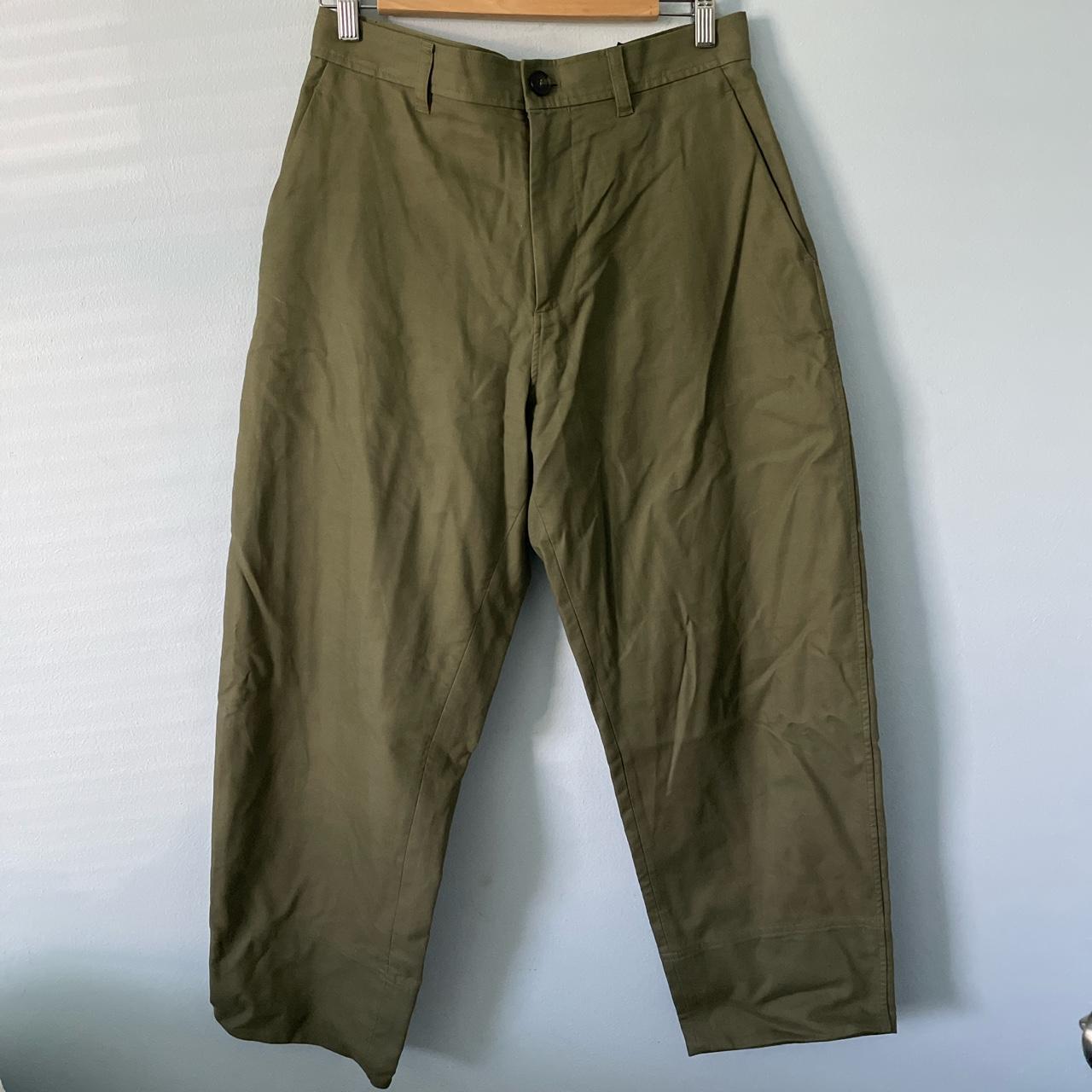 COS Men's Khaki Trousers | Depop