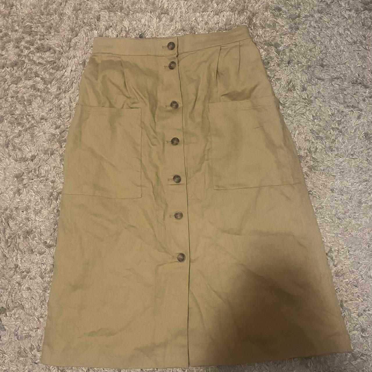 Oak + Fort Women's Skirt Depop