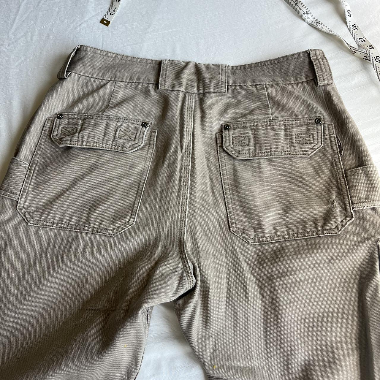 Duluth Trading Company Men's Khaki and Cream Trousers (3)