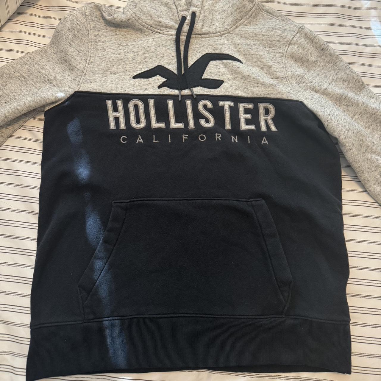 Hollister color sale block hoodie