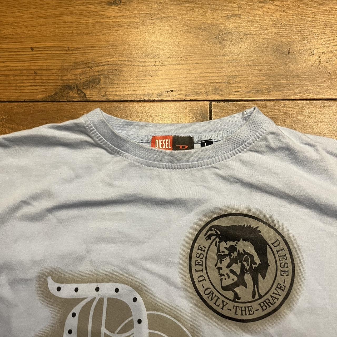 Vintage Y2K Archive Gorpcore Diesel Tshirt Perfect... - Depop