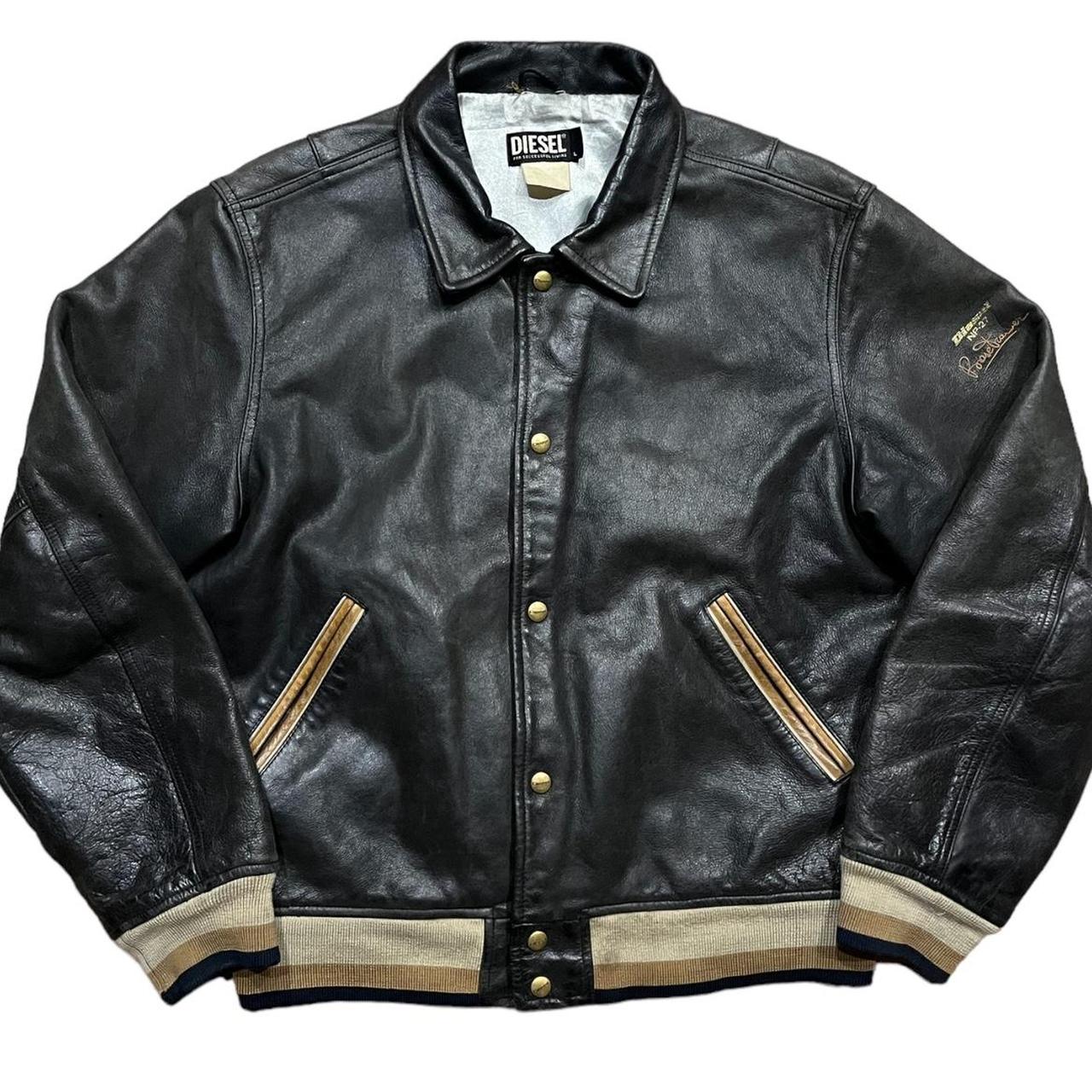 DIESEL ディーゼル　archive アーカイブ　Y2K ライダース archive y2k ディーゼル ウール ニット ライダースジャケット