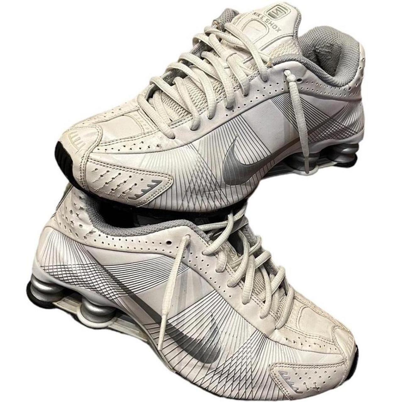Vintage Y2K Archive Gorpcore Nike Shox Leather | Depop