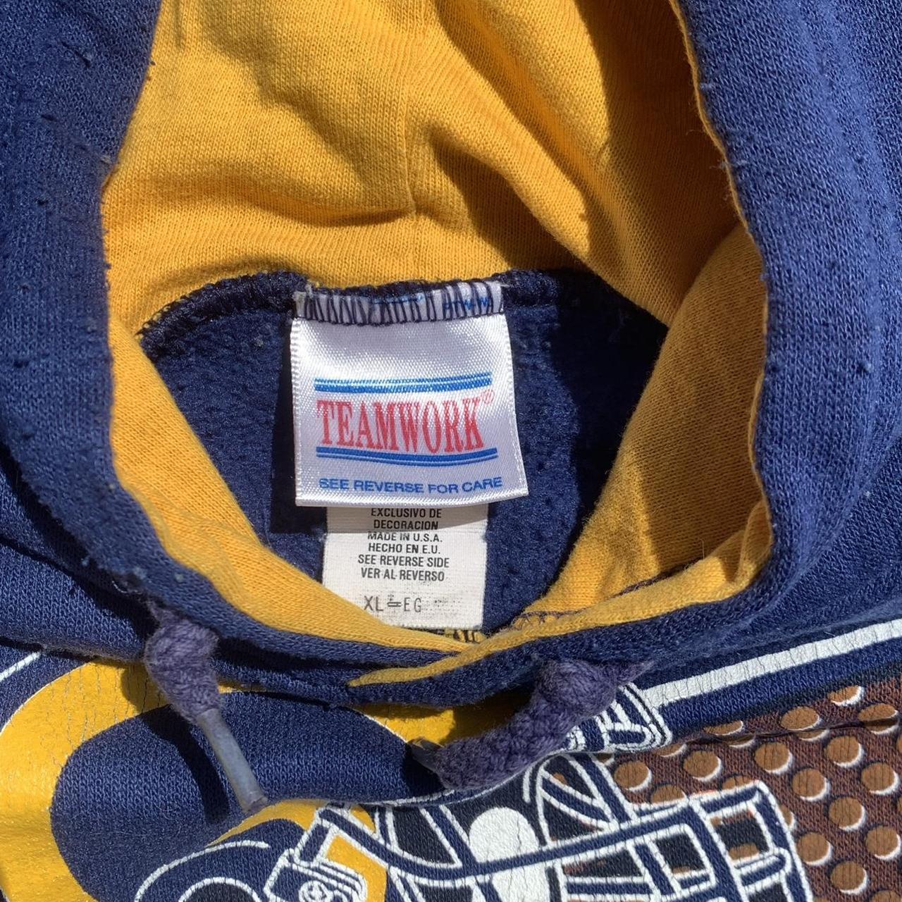 Vintage 90's St. Louis Rams Football Hoodie Size - Depop