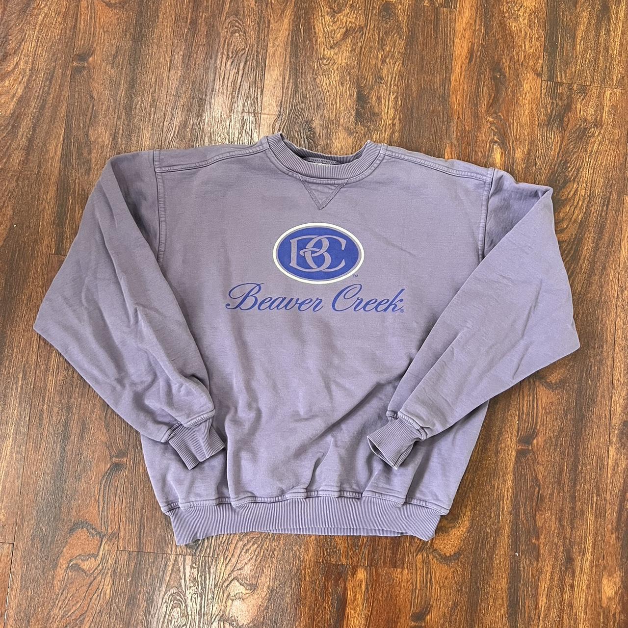 Vintage beaver creek crewneck , Size L, Heavyweight...