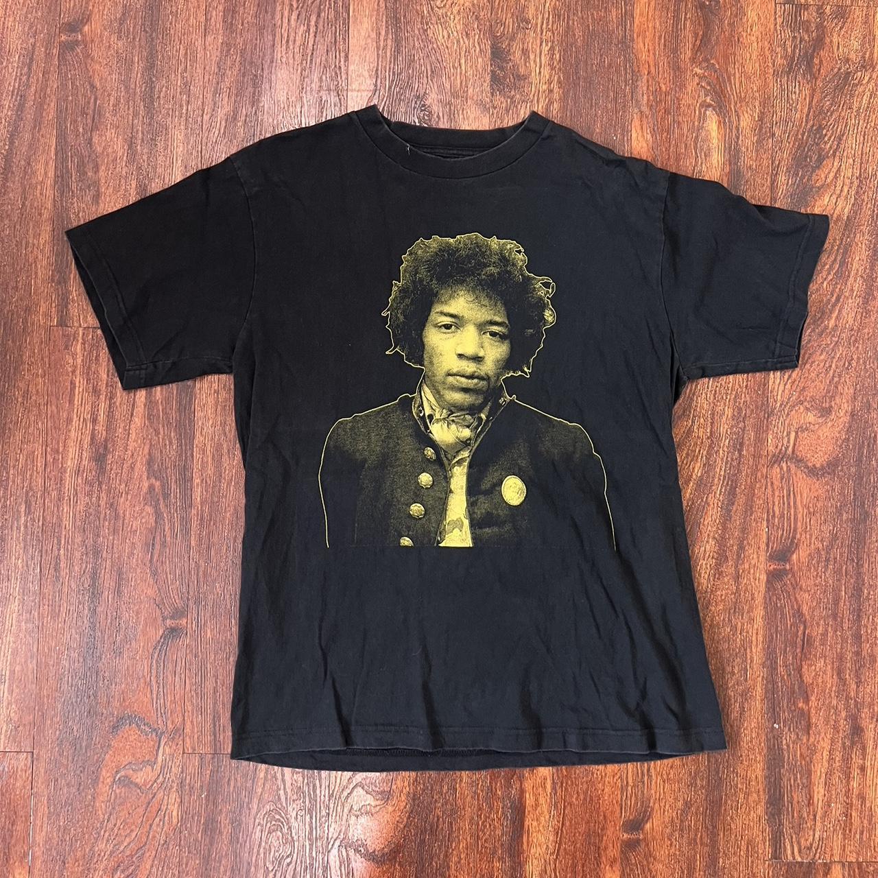 Vintage Jimi Hendrix tee Size M/L Good fade - Depop