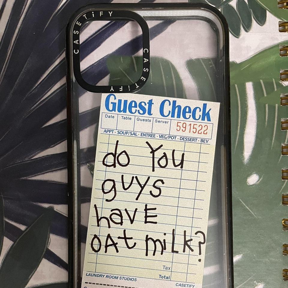 laundry room studios casetify oat milk phone case Depop