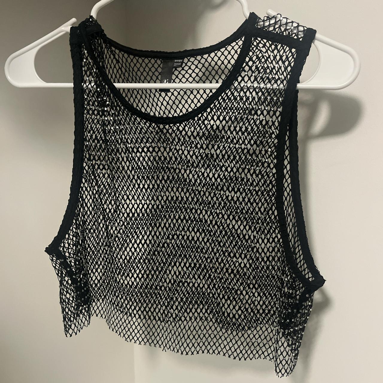 ASOS 4505 Tall mesh/fishnet cut out - Depop