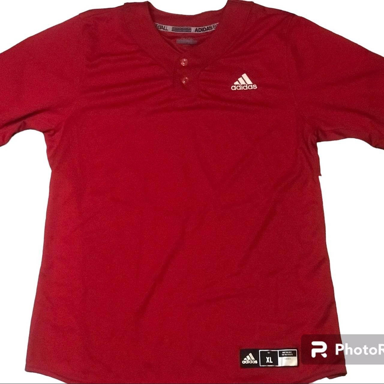 adidas baseball shirt mens