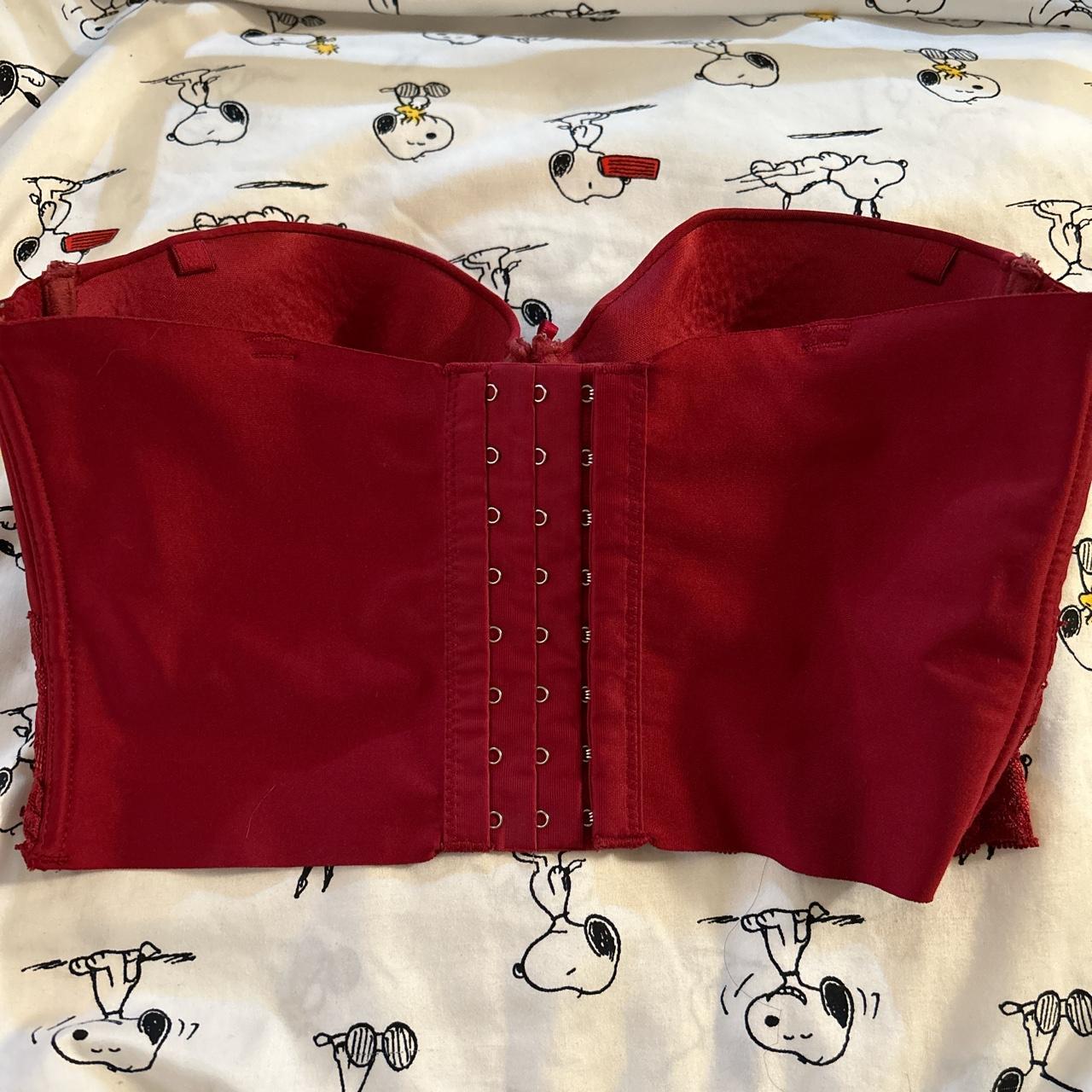 Hush Women's Red Bra (2)