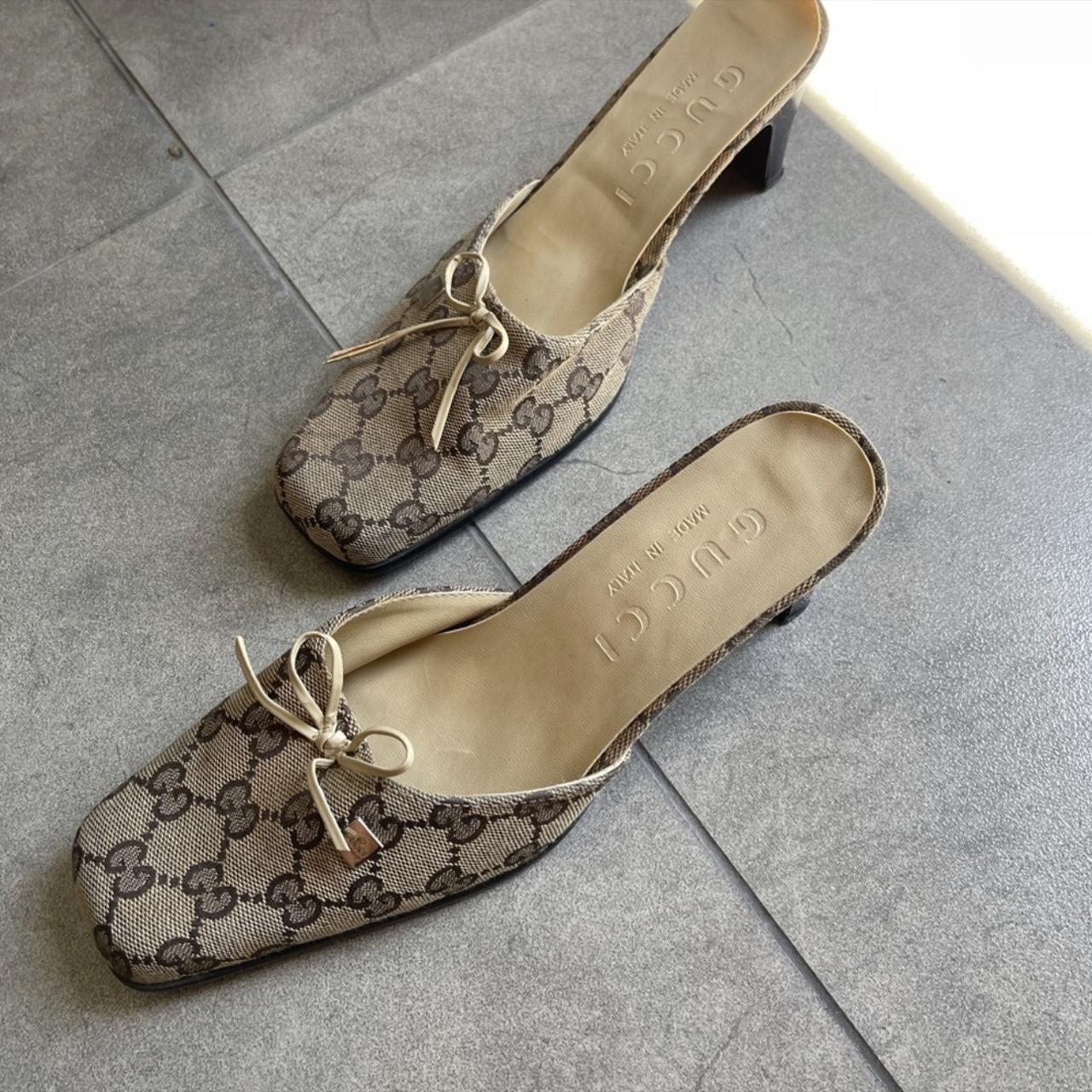 Vintage Gucci Mules Designerheels Depop