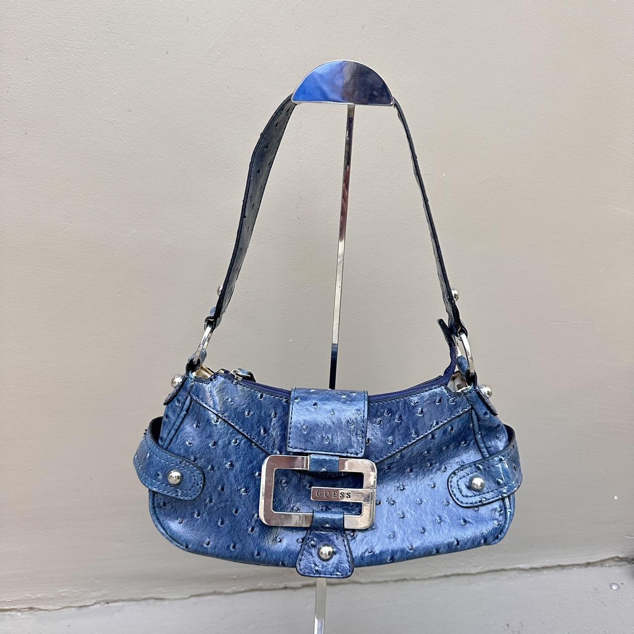 Rare baby blue ostrich guess purse In perfect... - Depop