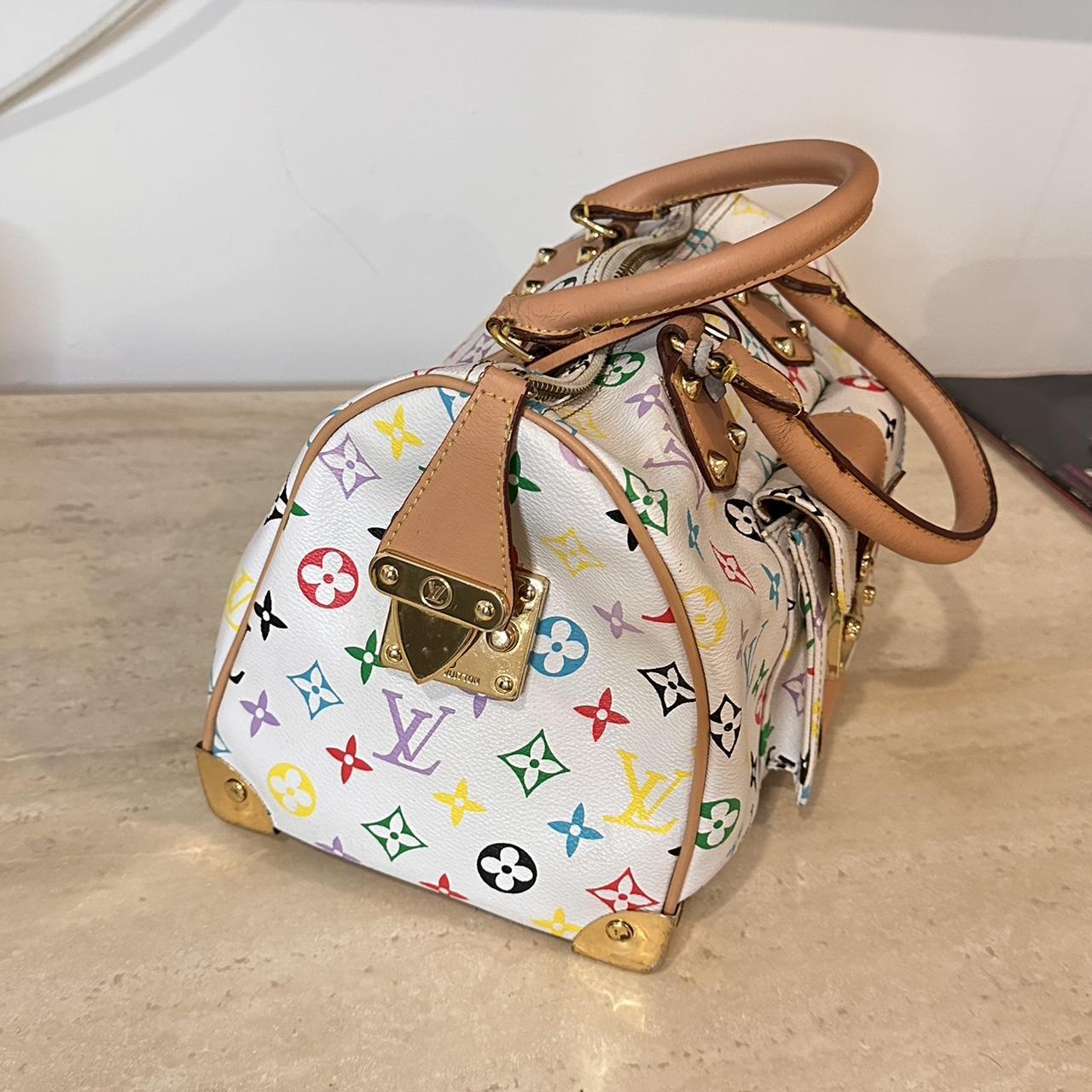 murakami louis vuitton bag handbag purse vintage y2k - Depop