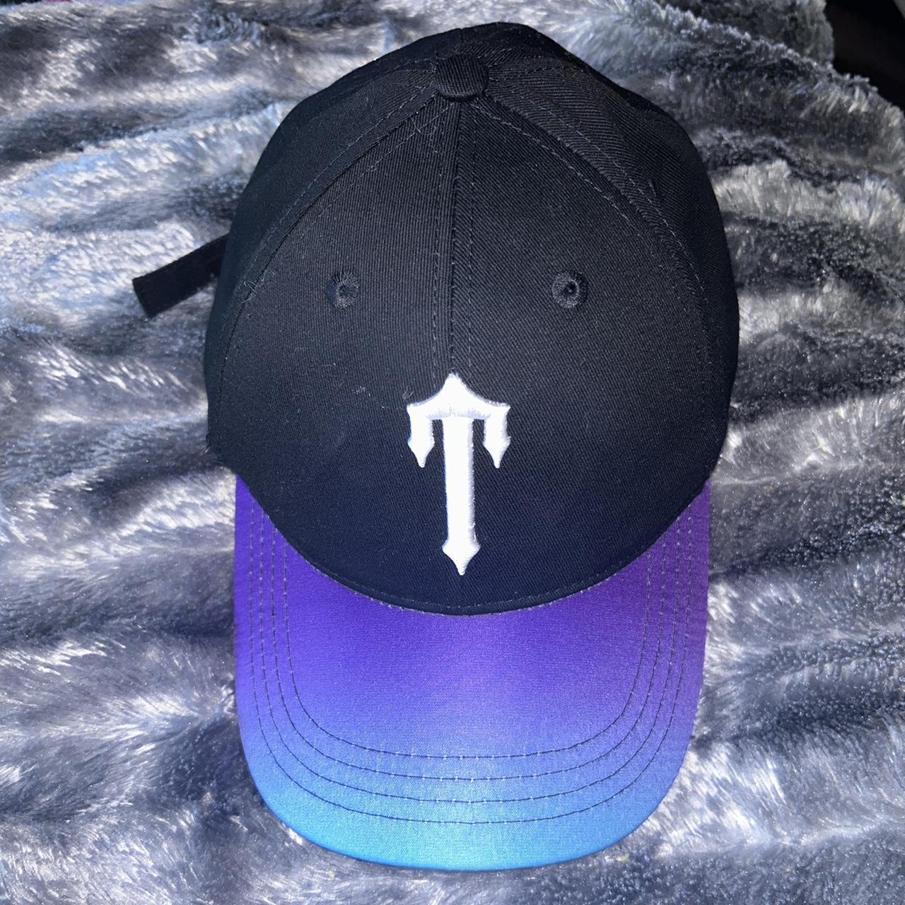 週末セール！Trapstar キャップ Trapstar cap Trapstar gradient purple and blue | Depop