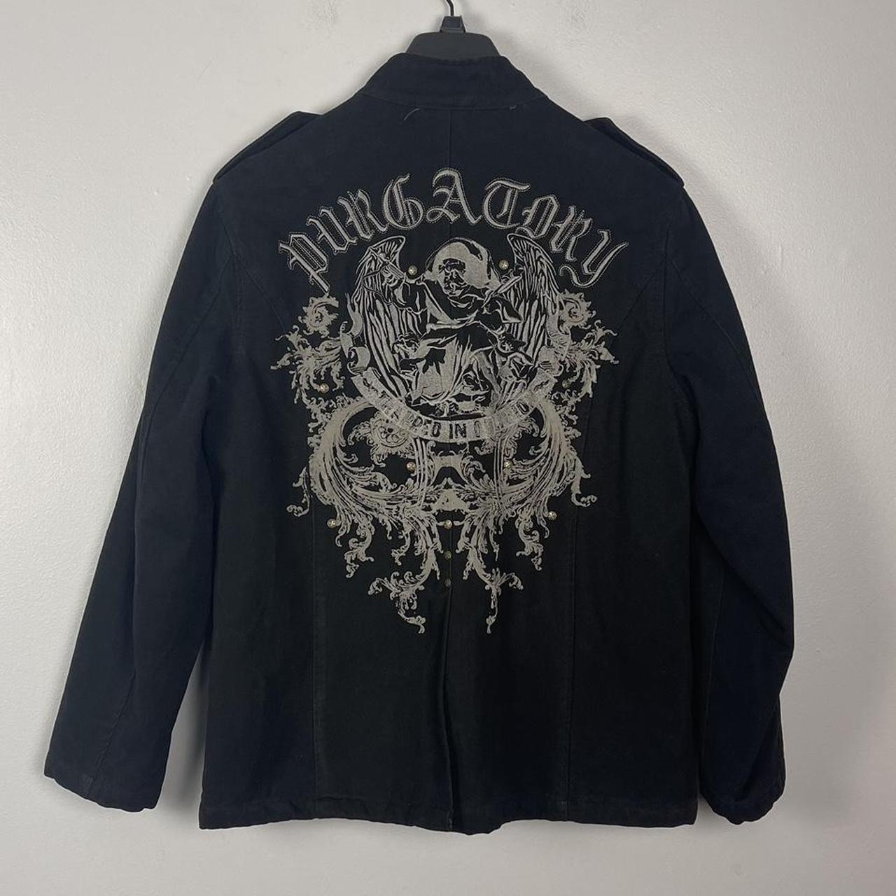 Blac Label Purgatory Jacket Black cotton denim... - Depop