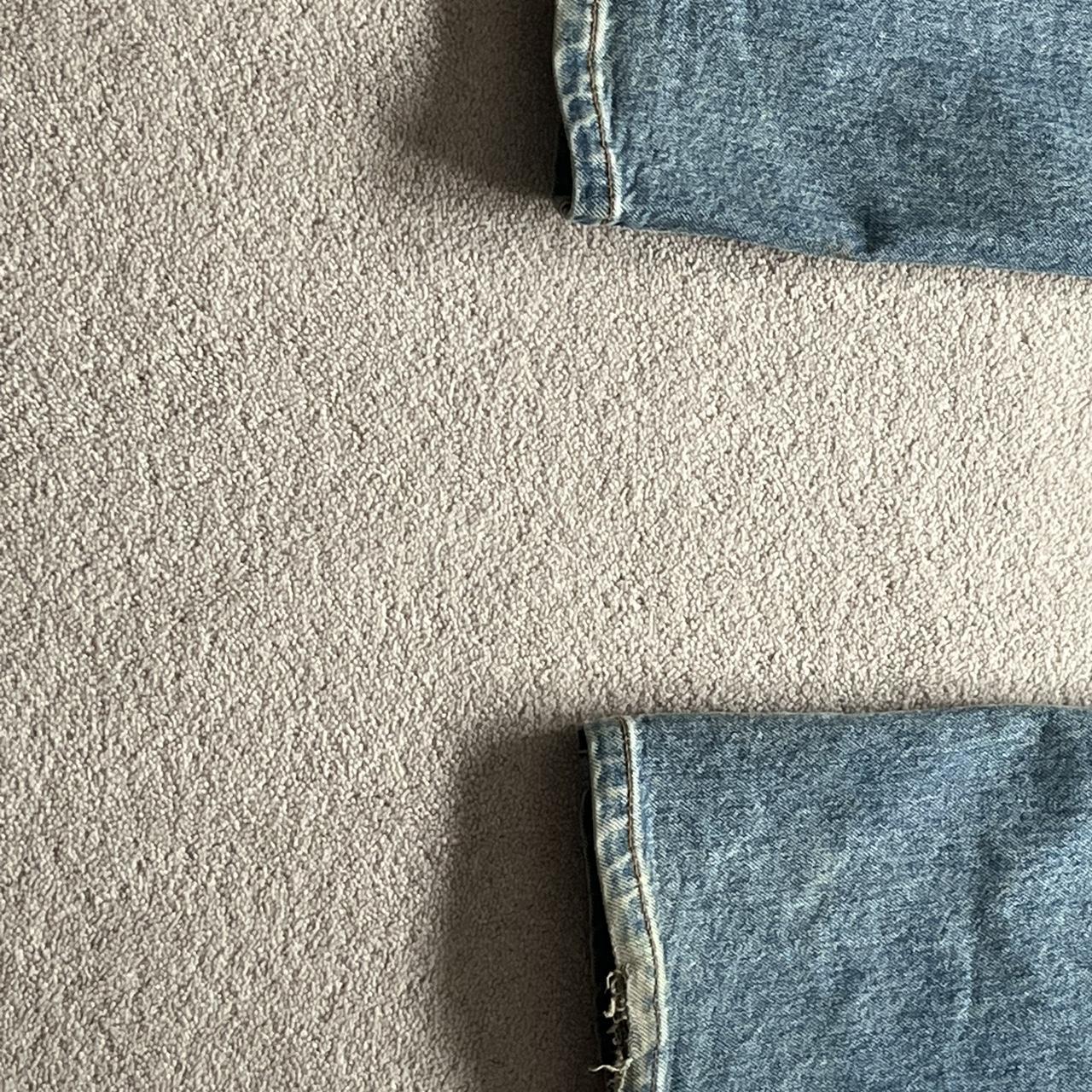 flared brandy melville jeans 🎸 xs worn quite a... Depop