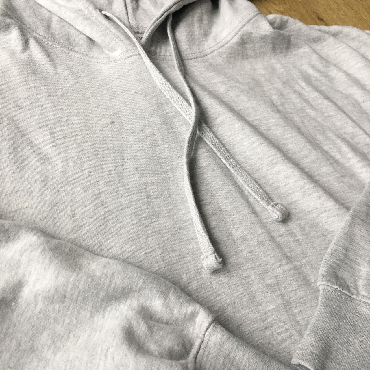 Heavyweight grey hoodie / only worn a handle of... - Depop