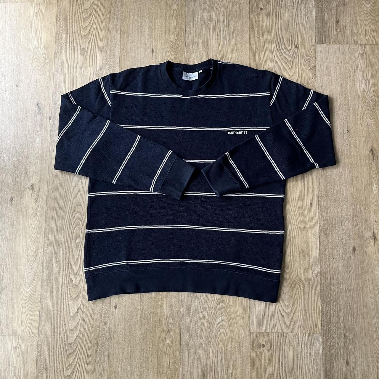 Carhartt spacer stripe crewneck sweatshirt sale