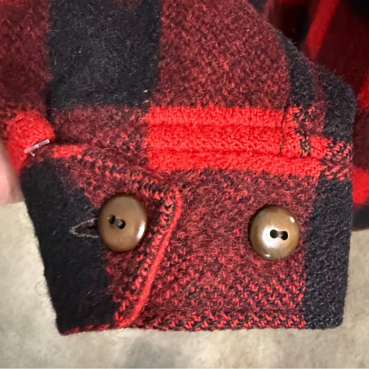 Source Unknown Men's Shacket Jacket - Red/Multi –… - image 4