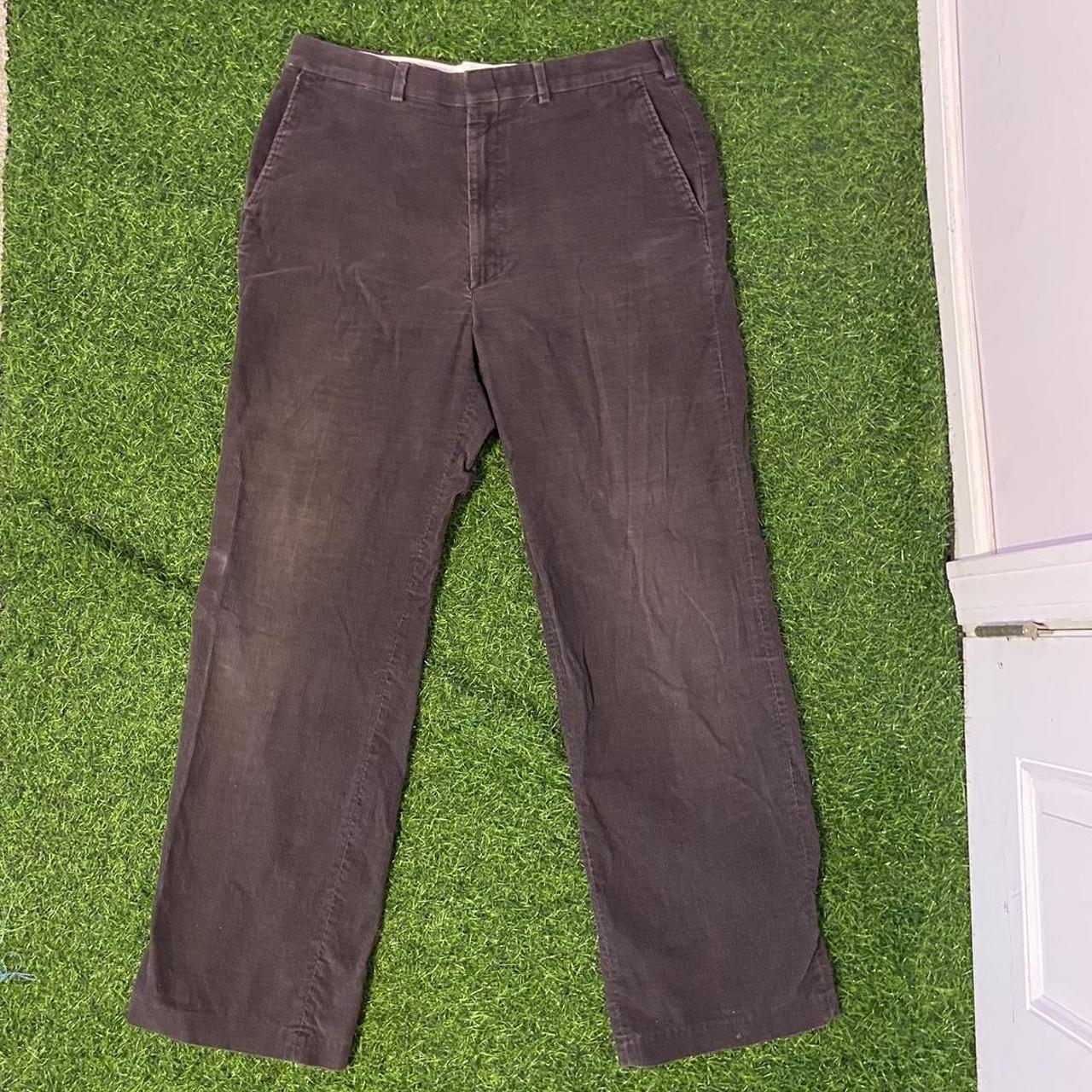dark grey corduroy pants insanely old tags can’t... - Depop