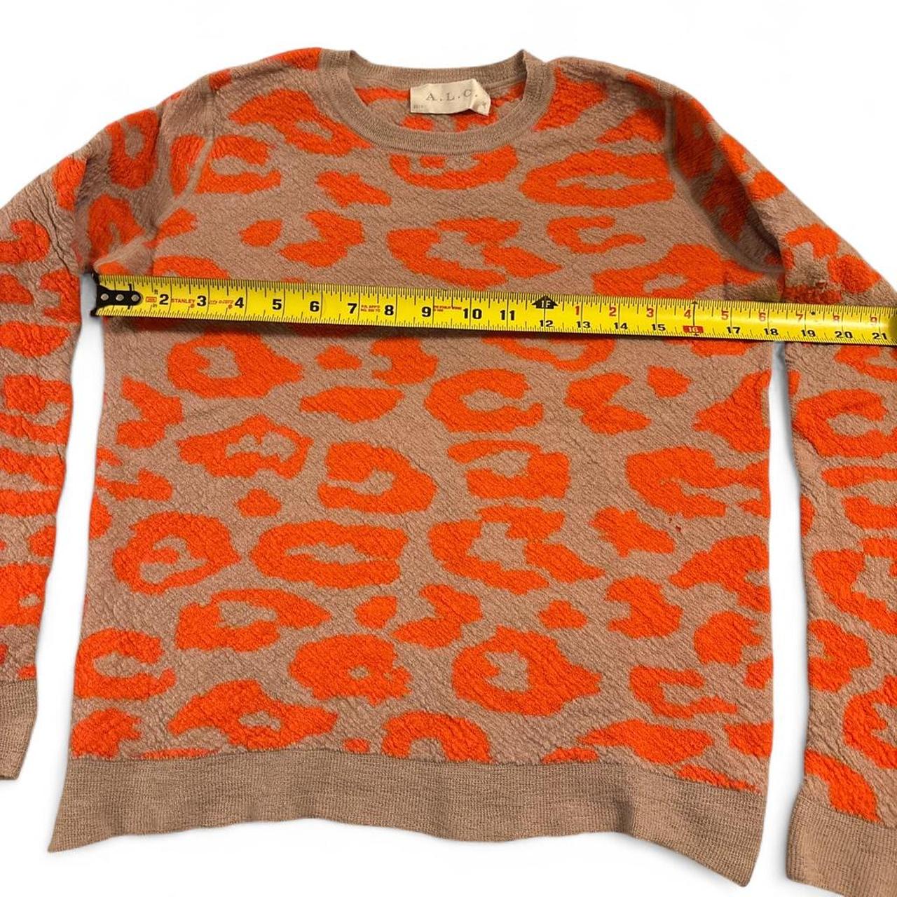 A.L.C Women's Sweater - Multi/Orange - M – ALC Gr… - image 5