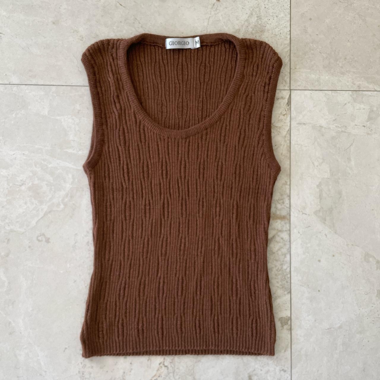 ameri アメリ　COMPACT KNIT VEST WITH SHIRT AMERI COMPACT KNIT VEST WITH SHIRT（Sweater vest - Black