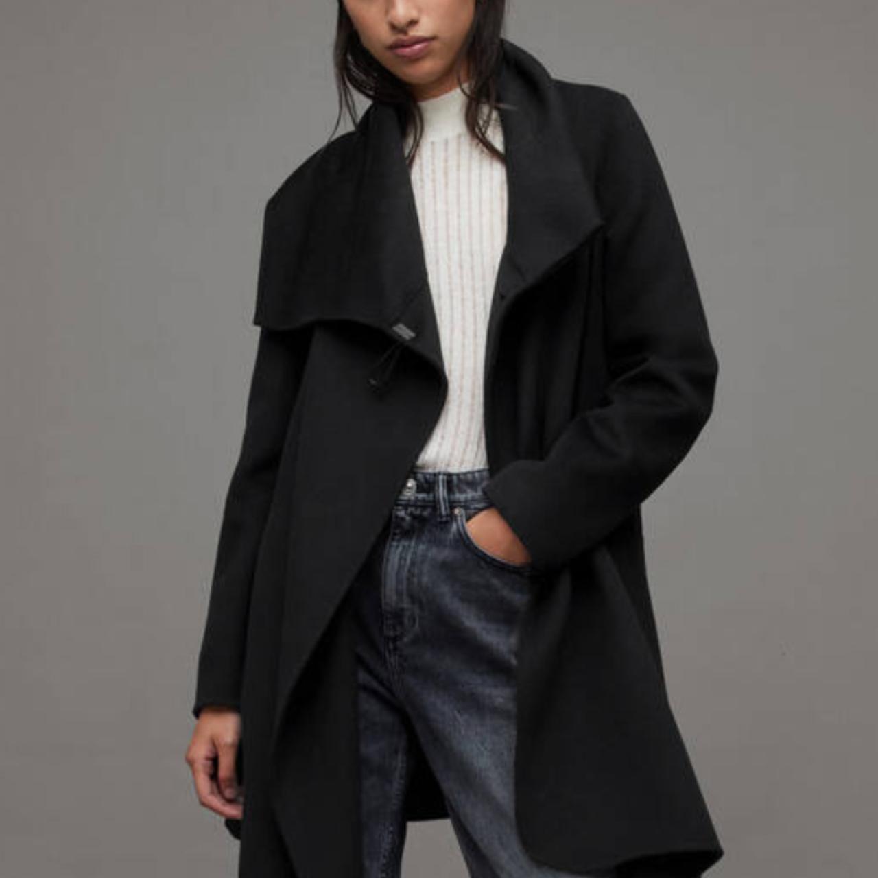 AllSaints Monument Eve Wool Blend Cut to