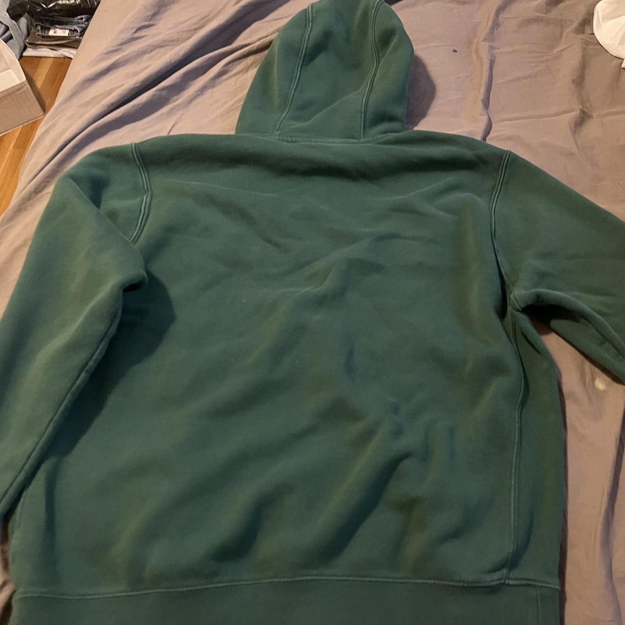 Comfy green Nike hoodie Size- Medium •Great... - Depop