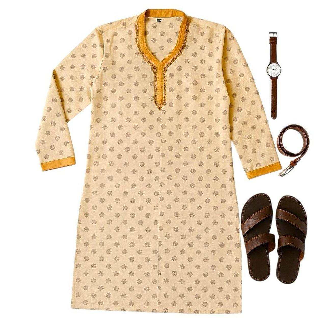 Source Unknown Men's Top - Tan - M – Azania by Ja… - image 1