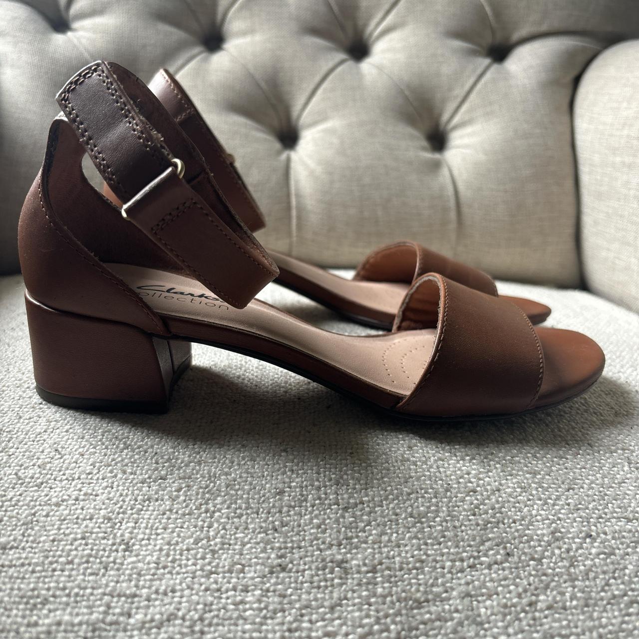 white clark sandals on sale