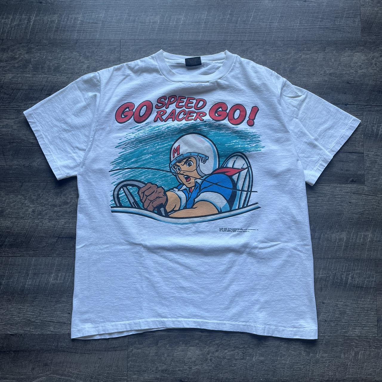 Vintage 90s speed racer t shirt Tag size XL on the... - Depop