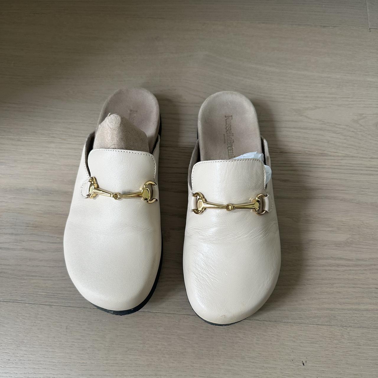 Russell Bromley Dellacasa Clog in Ecru