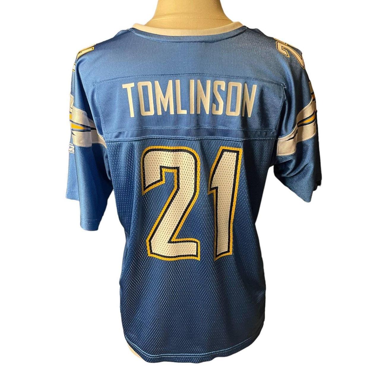 LADAINIAN TOMLINSON SAN DIEGO CHARGERS REEBOK ON - Depop