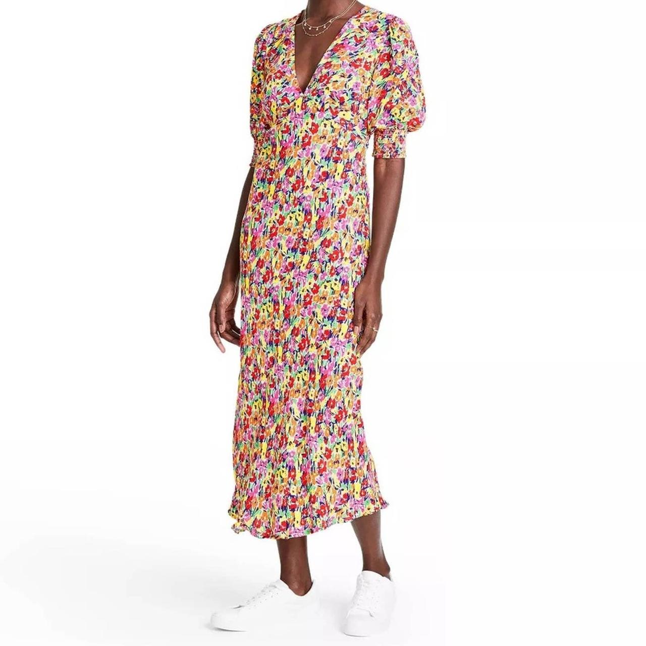 Rixo for Target Floral Maxi Dress Excellent... Depop