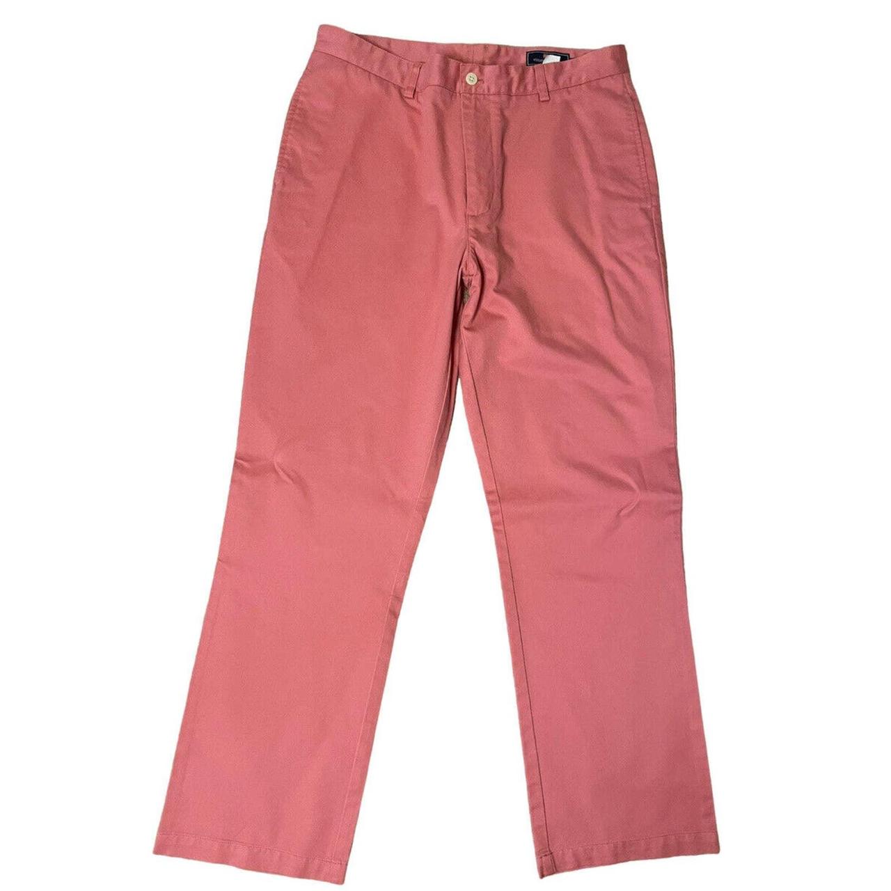 Vineyard Vines Men's 28x32 On-the-Go Pants Neon Pink Rosa Technical Fabric  EUC | eBay