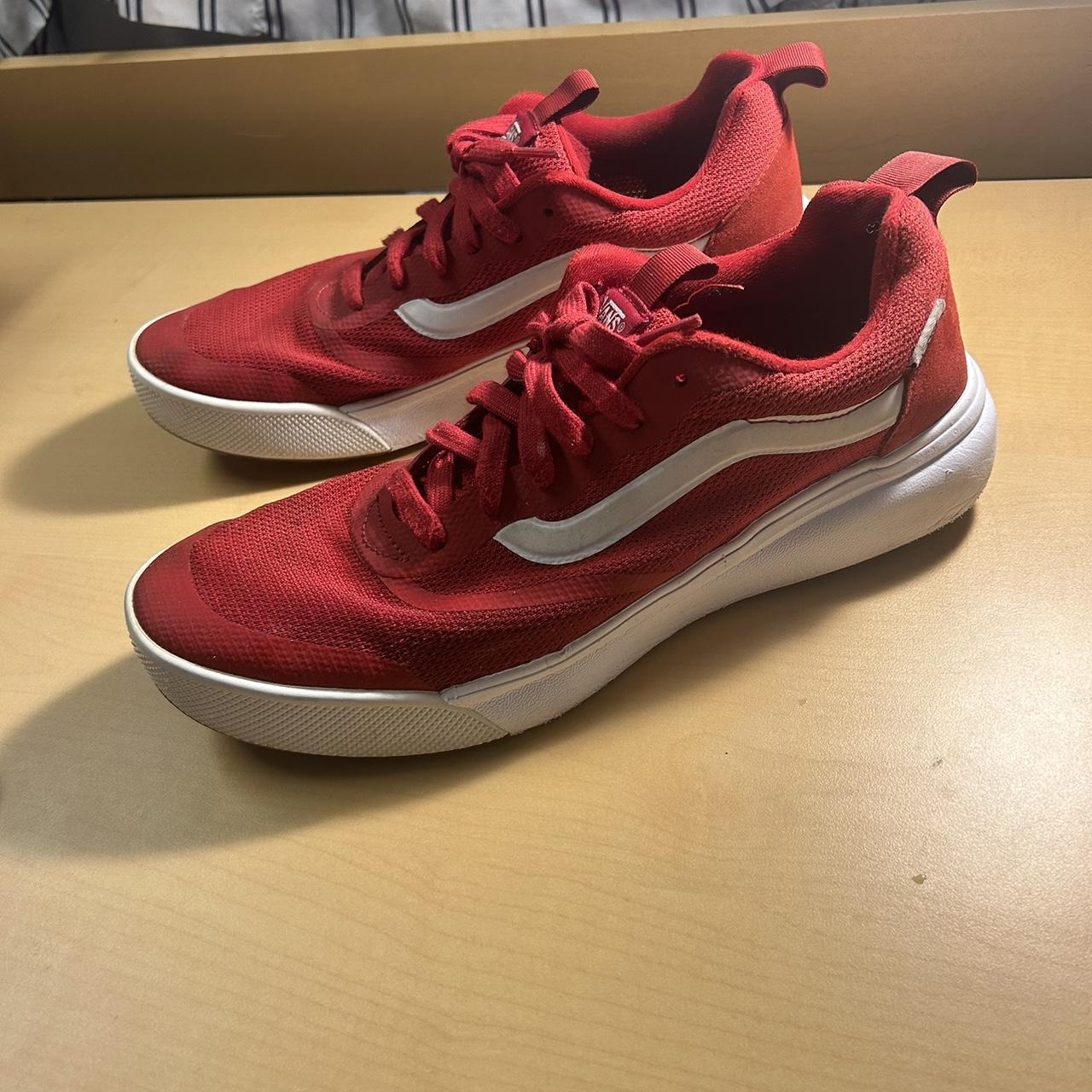 Vans hotsell ultrarange red