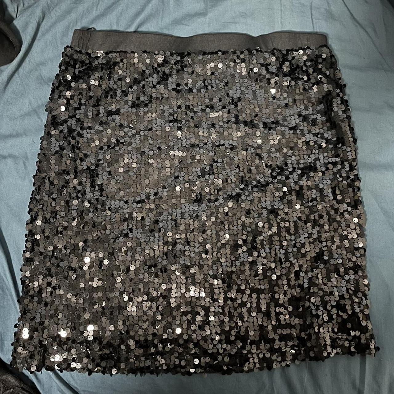 deadstock valley girl sequin mini skirt 💜 when i... - Depop