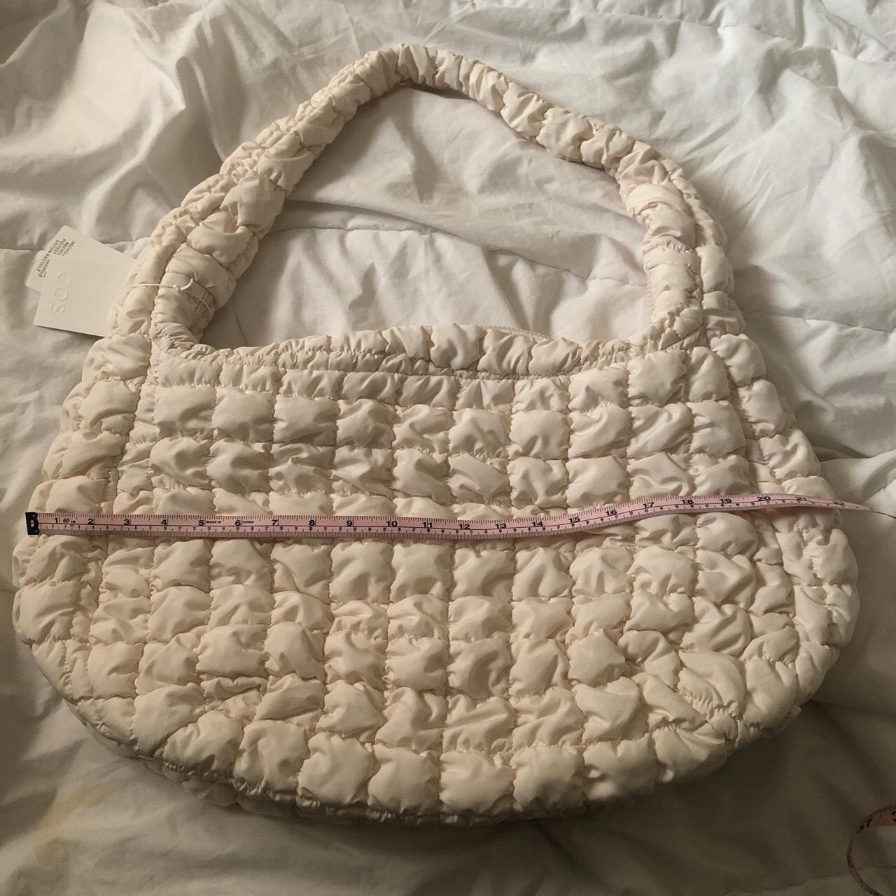 COS Quilted Oversized Shoulder Bag Pink 0916460020 / 100% Authentic