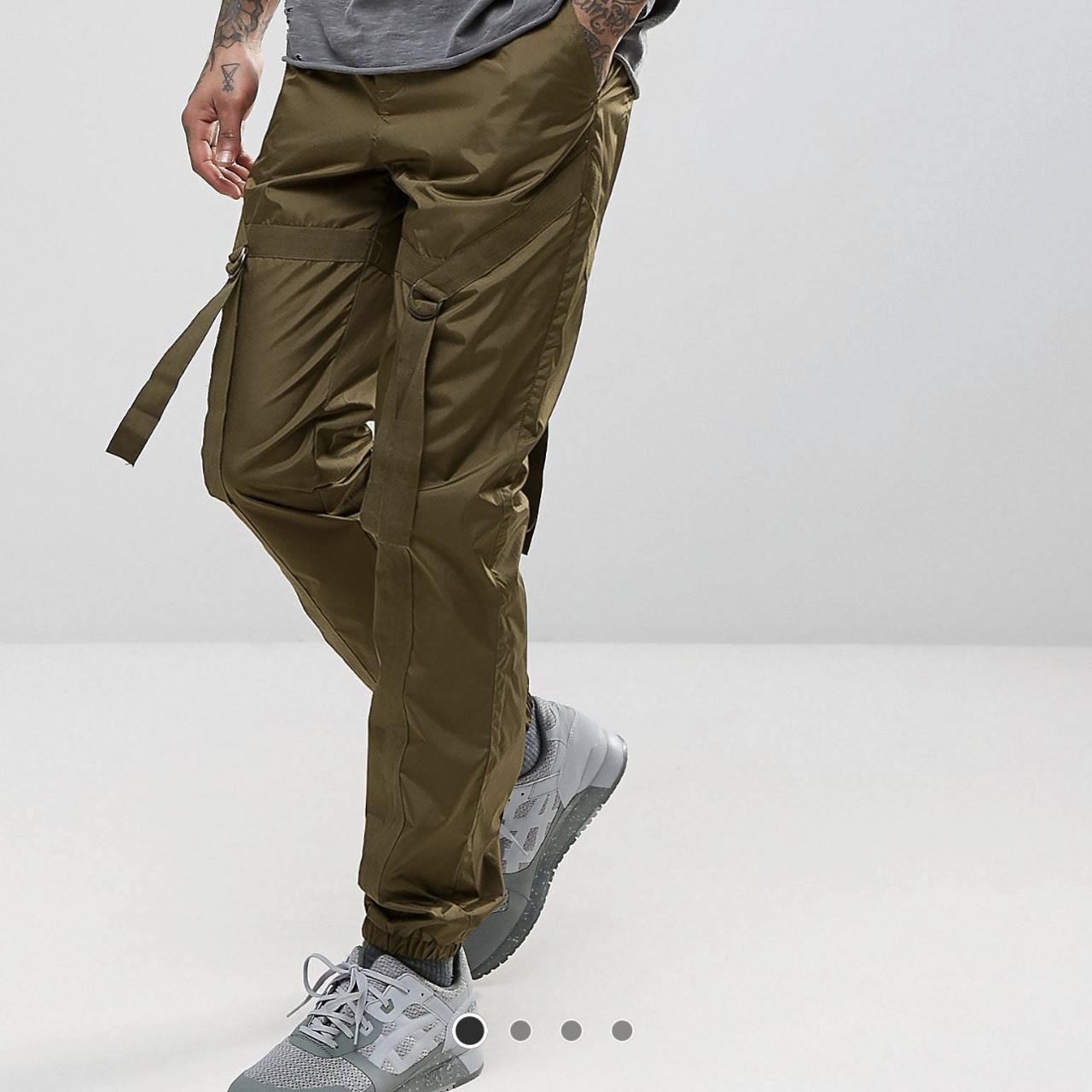 ASOS Men's Khaki Joggerstracksuits Depop