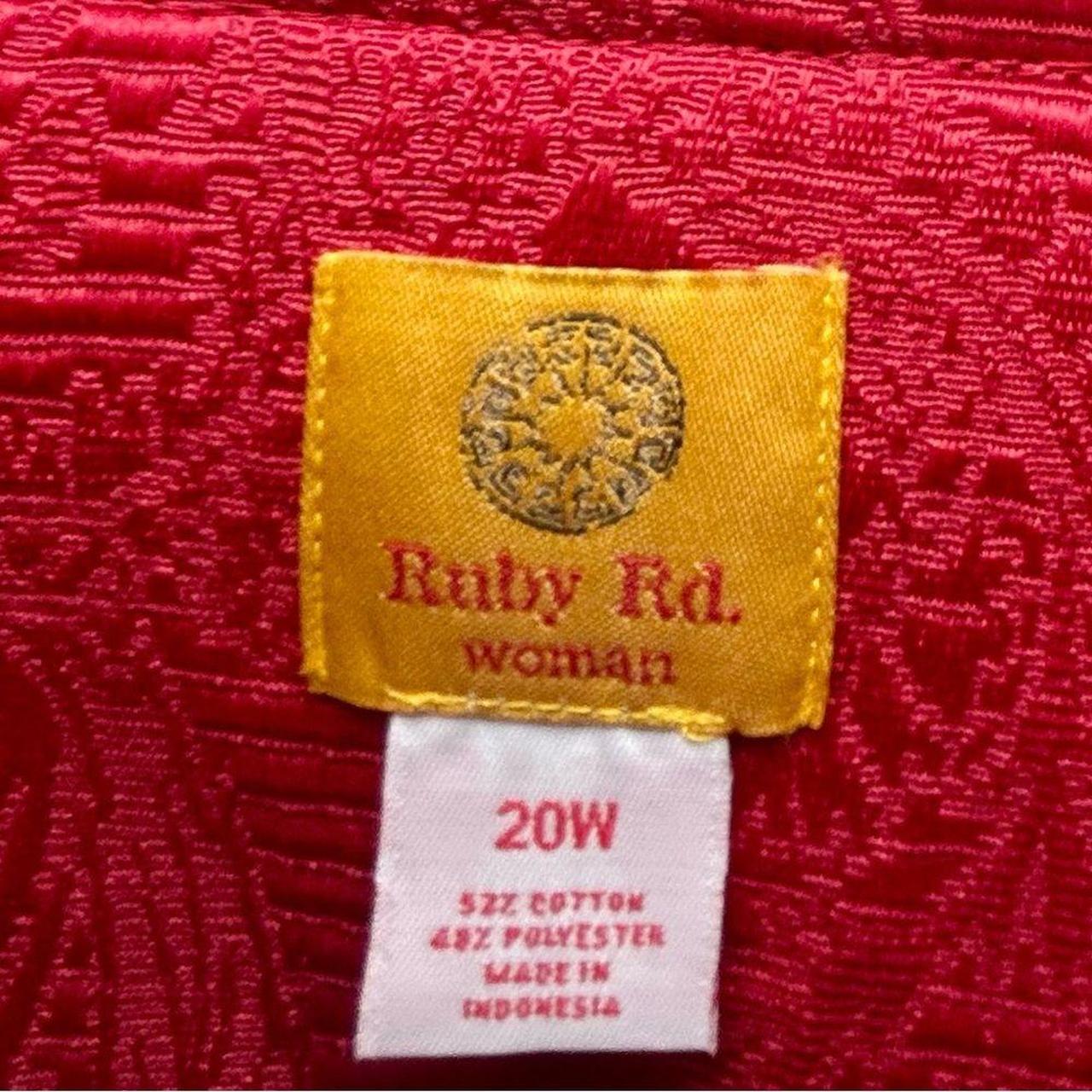 Ruby Rd. Women's Jacket - Red - 20 – Statement-ma… - image 6